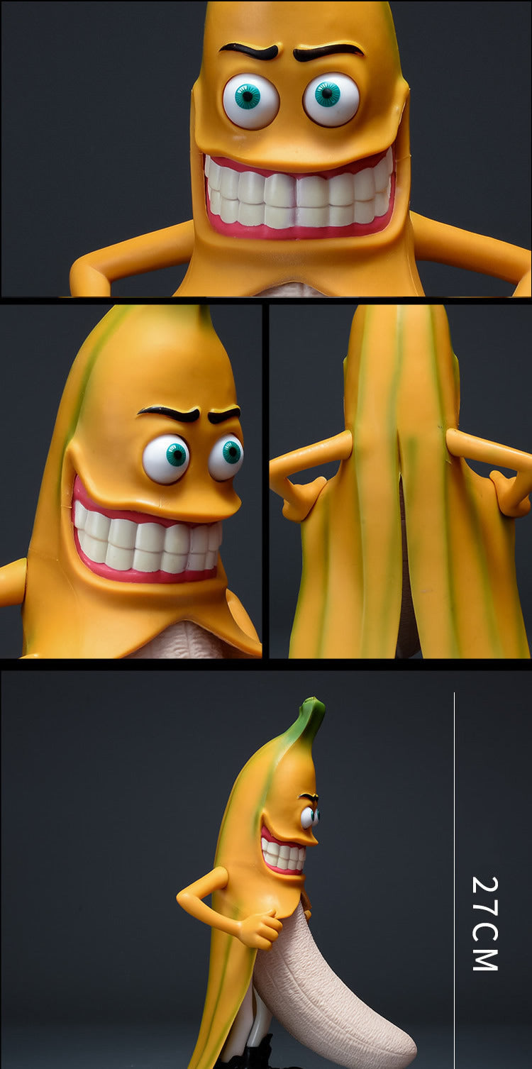 Funny Banana Decor Figurine,with Liquid Dispenser