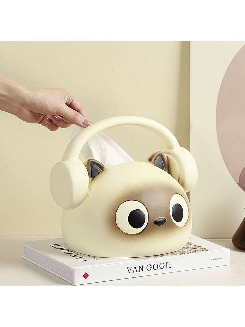 Funny Cat Tissue Box, Suitable For Home,Office,Apartment,Store Decoration Ideas