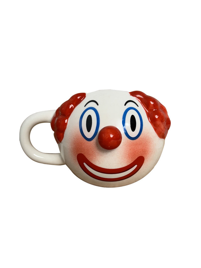 Funny Smiling Cartoon Ceramic Mug, Creative Gift