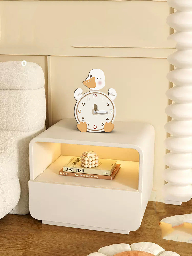 Hardworking Duck Desktop Decoration Clock