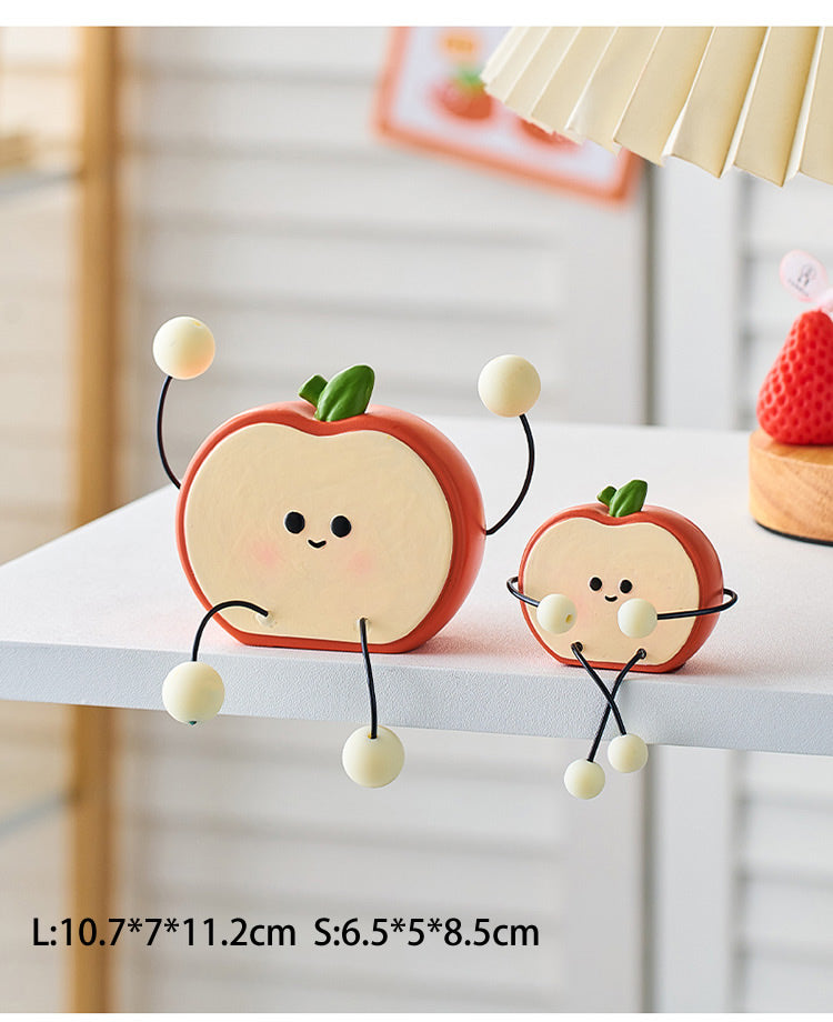 Interesting Fruit Doll Figurines, Small Decorative Ornaments, Creative Gifts