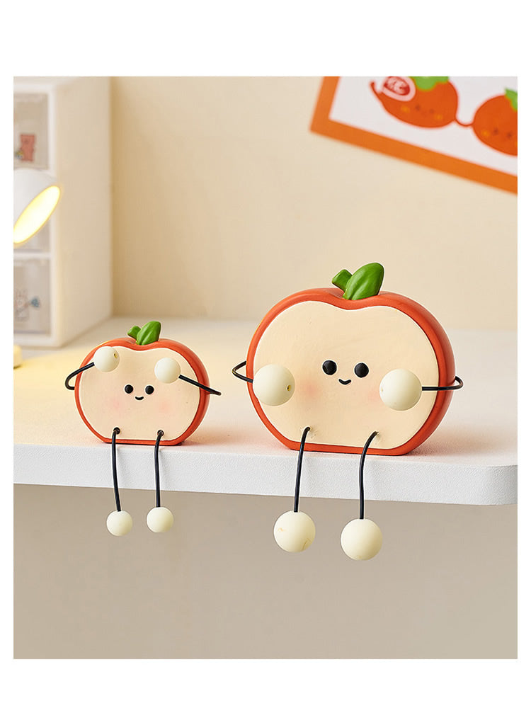 Interesting Fruit Doll Figurines, Small Decorative Ornaments, Creative Gifts