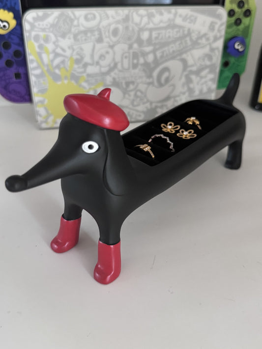 Interesting Pet Dog Jewelry Storage Box, Desktop Decoration Ornaments