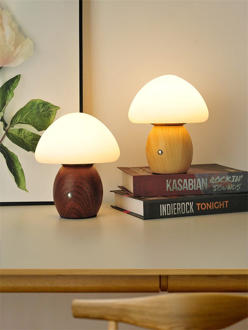 Minimalist Artistic Mushroom Desktop Lamp: Beautiful Night Light