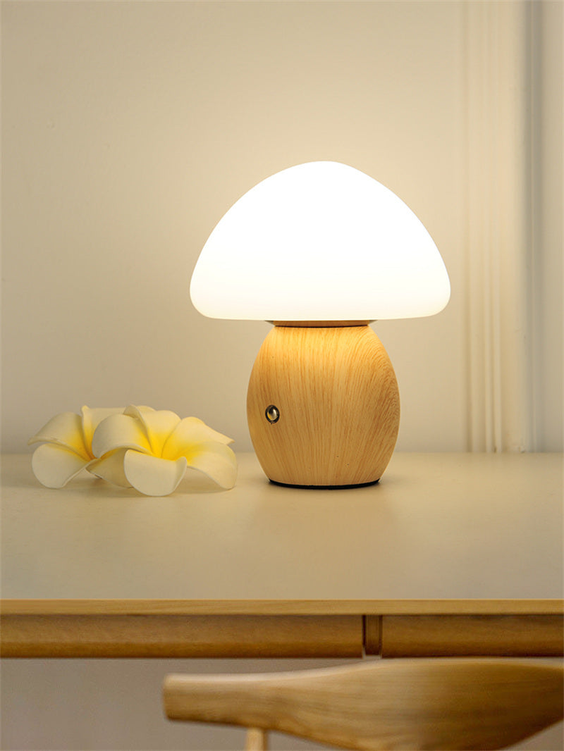 Minimalist Artistic Mushroom Desktop Lamp: Beautiful Night Light