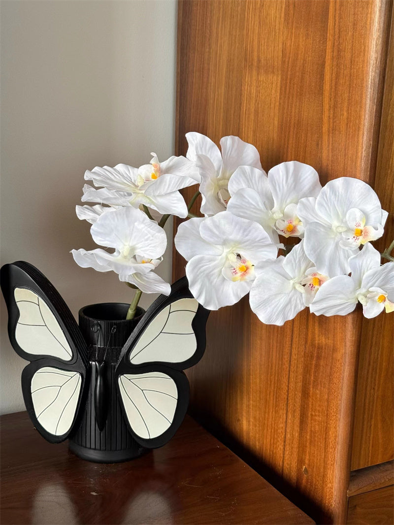 Modern Art Butterfly Vase, Home Office Desktop Decoration