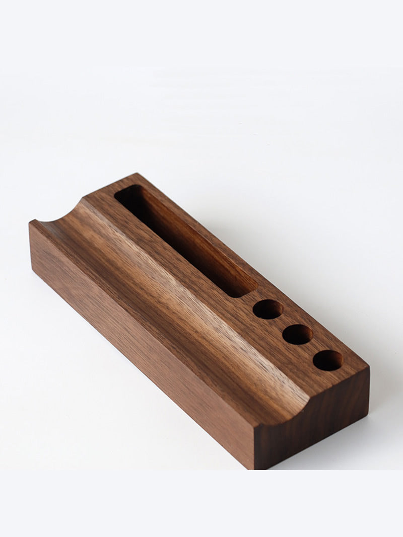 Multifunctional Wooden Pen Holder, Business Card Holder