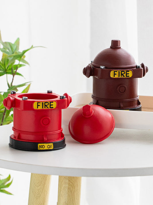 Novelty Fire Hydrant Shaped Ashtray: Creative Home Decor Organize