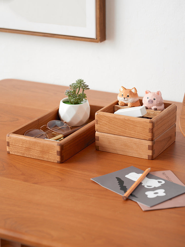 Pastoral Wooden Storage Tray, Nut Tray, Jewelry Box