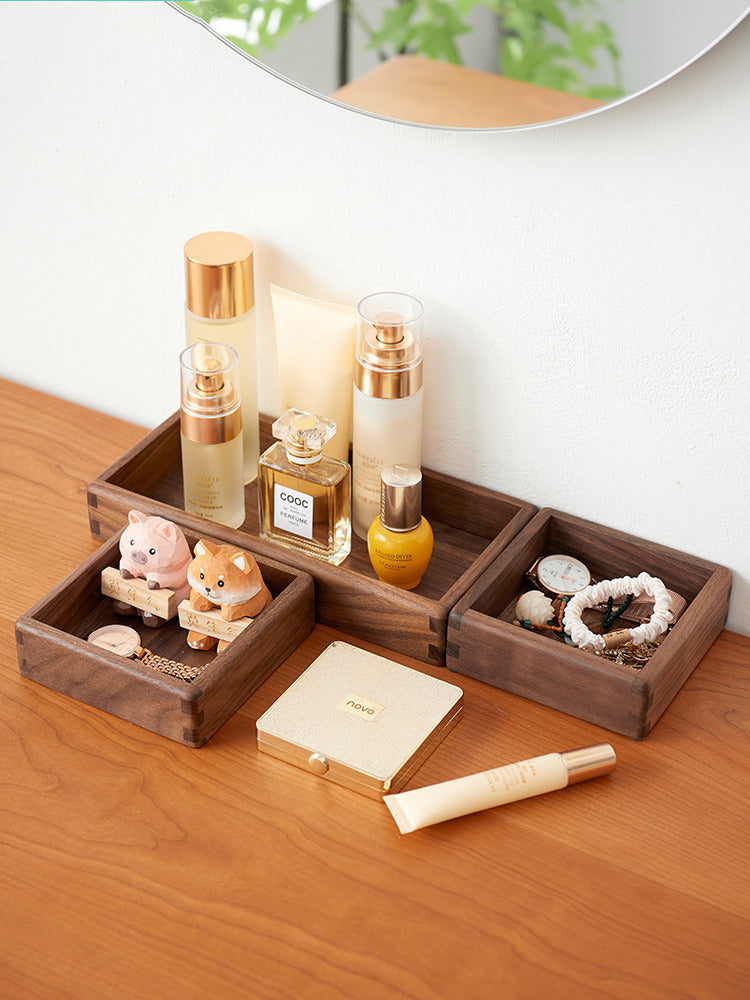 Pastoral Wooden Storage Tray, Nut Tray, Jewelry Box