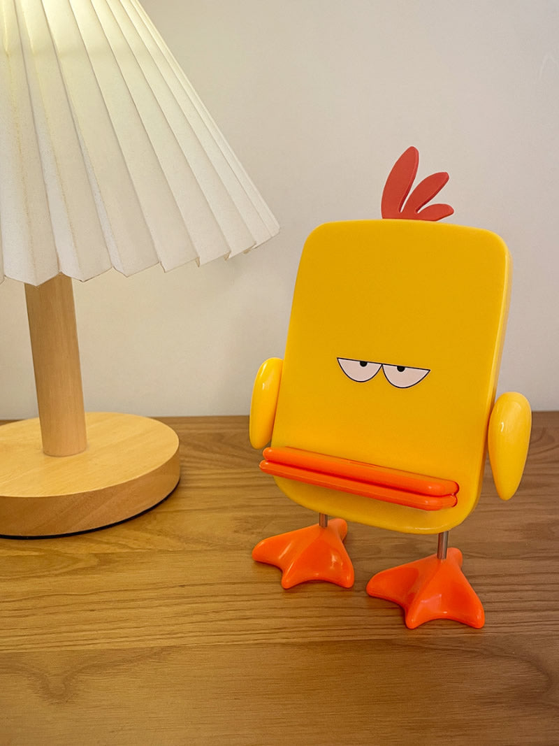 Playful Cartoon Duck Phone Stand,Glasses Holder