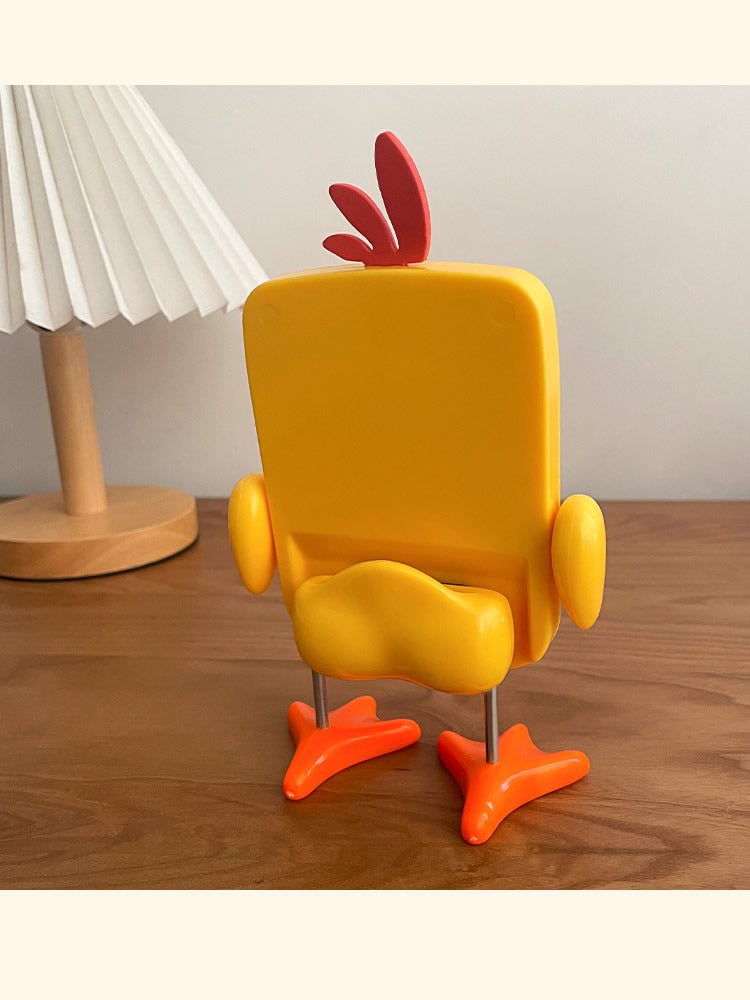 Playful Cartoon Duck Phone Stand,Glasses Holder