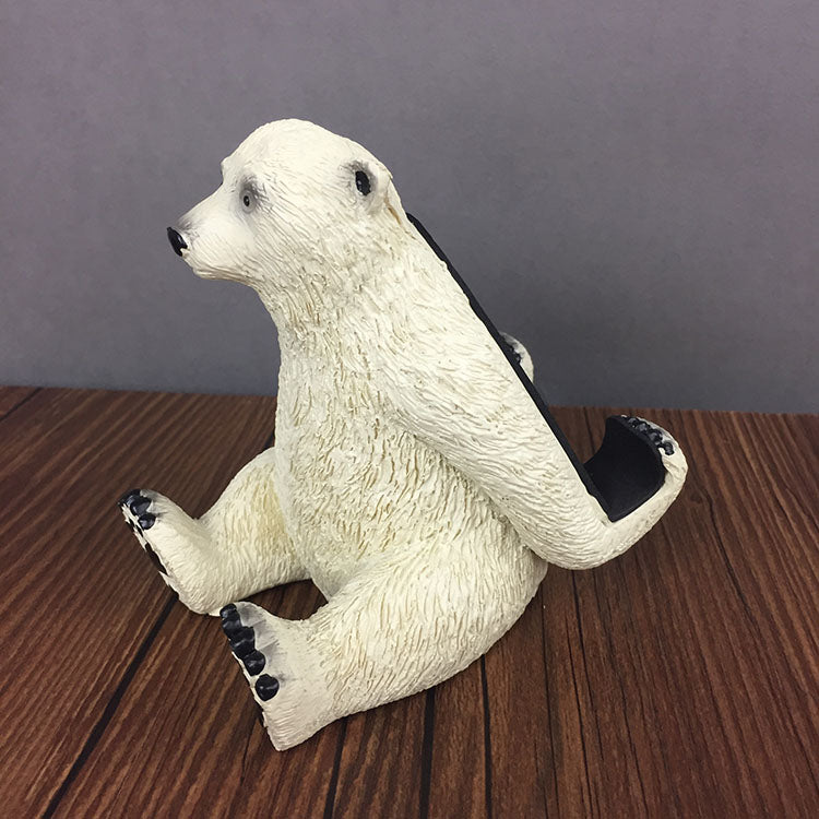 Polar Bear Phone Holder, Ipad Holder, Fun Gift Ideas