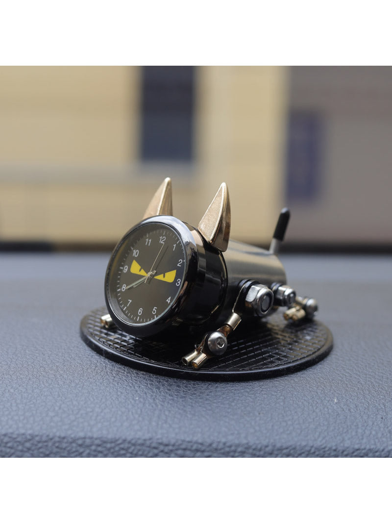 Punk Mini Mechanical Dog Clock, Unique Gift