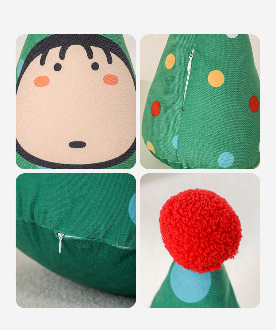 Quirky Cartoon Plush Pillow Toy : Perfect Gift for Sofa Children's Room Decor