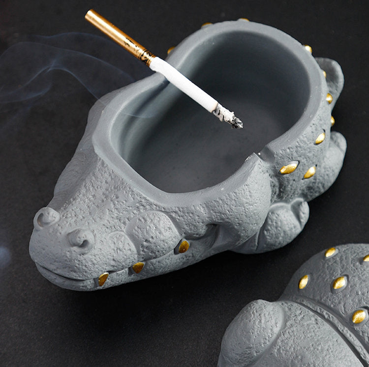 Snoozing Unzipped Decorative Ashtray,Marvel At The Design