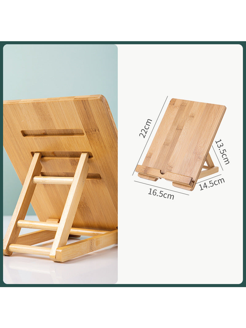 Simple Bamboo Wood Mobile Phone Holder, Ipad Stand