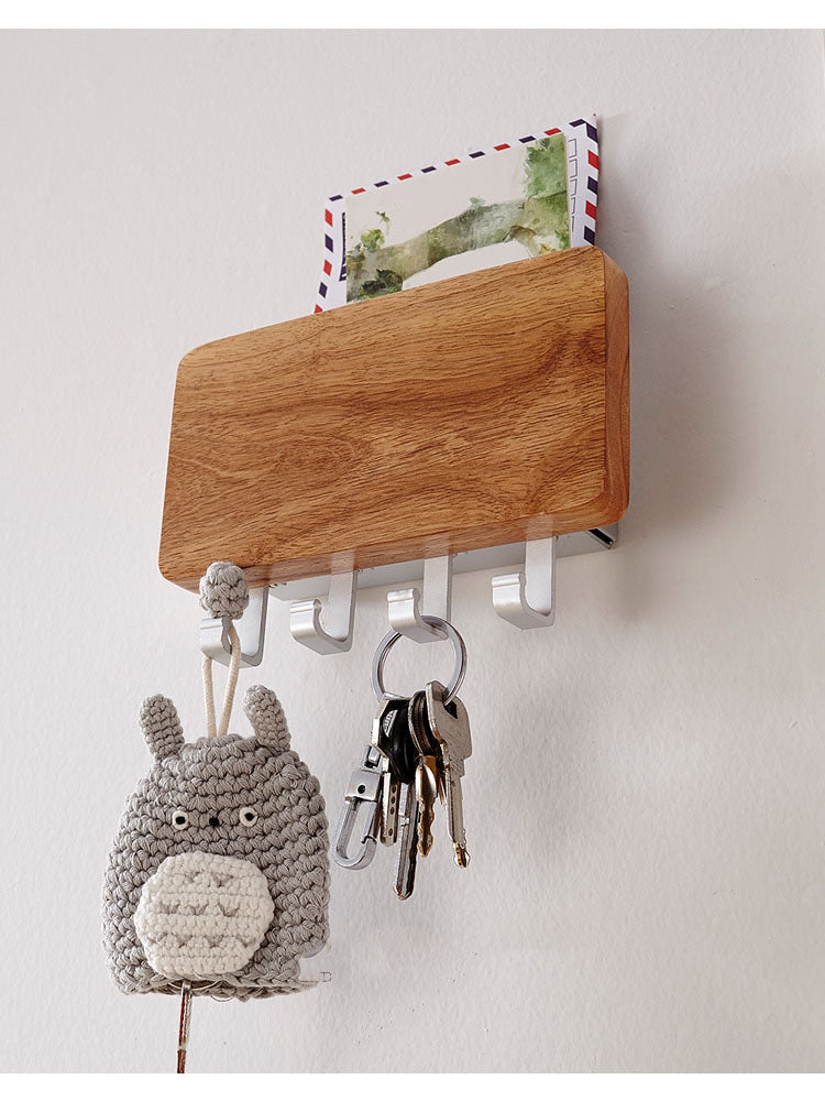 Simple Wooden Wall Hook, Home Organization And Storage