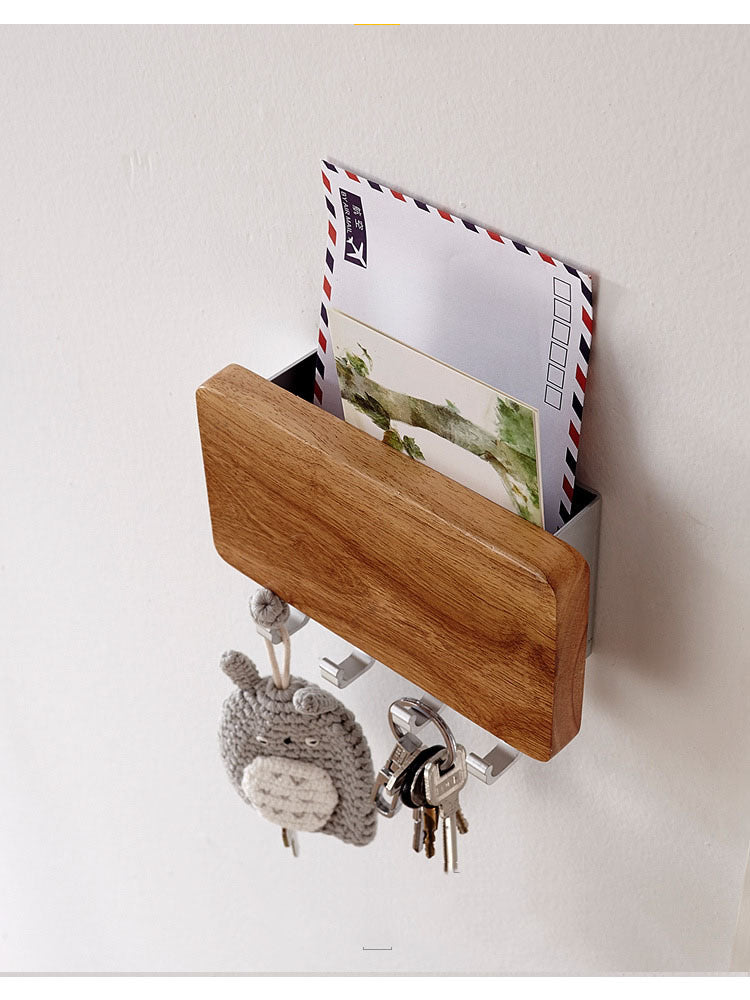 Simple Wooden Wall Hook, Home Organization And Storage