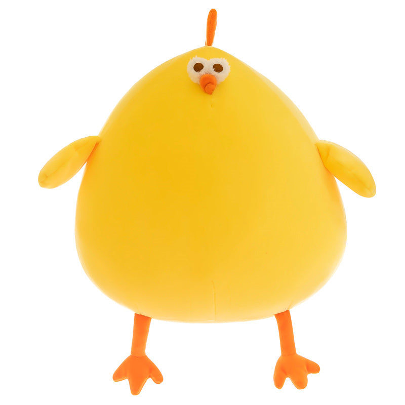 Soft Yellow Chicken Plush Pillow: Cozy Cute Home Accent,Creative Gift