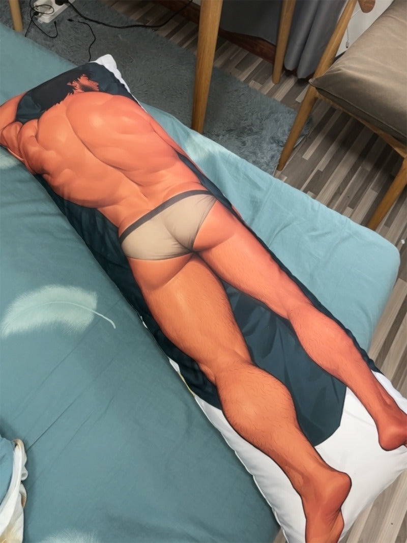 Unique Muscle Man Body Pillow - Perfect Gift for Her