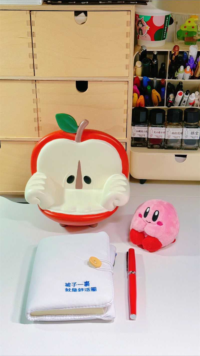 Unique Red Apple Sofa Shape Phone Stand, Desktop Small Ornaments