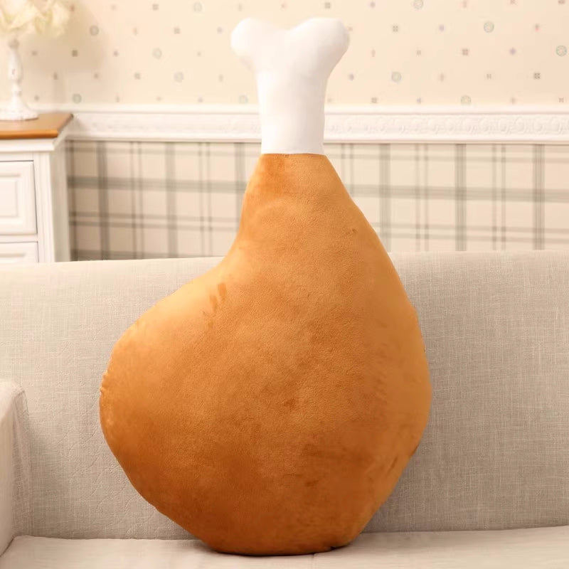 Whimsical Chicken Leg Plush Toy Pillow: Perfect Kids' Toy and Gift