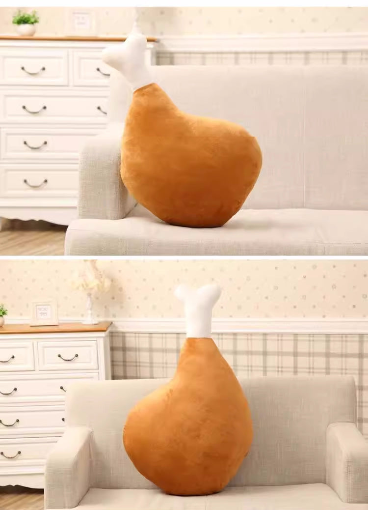 Whimsical Chicken Leg Plush Toy Pillow: Perfect Kids' Toy and Gift