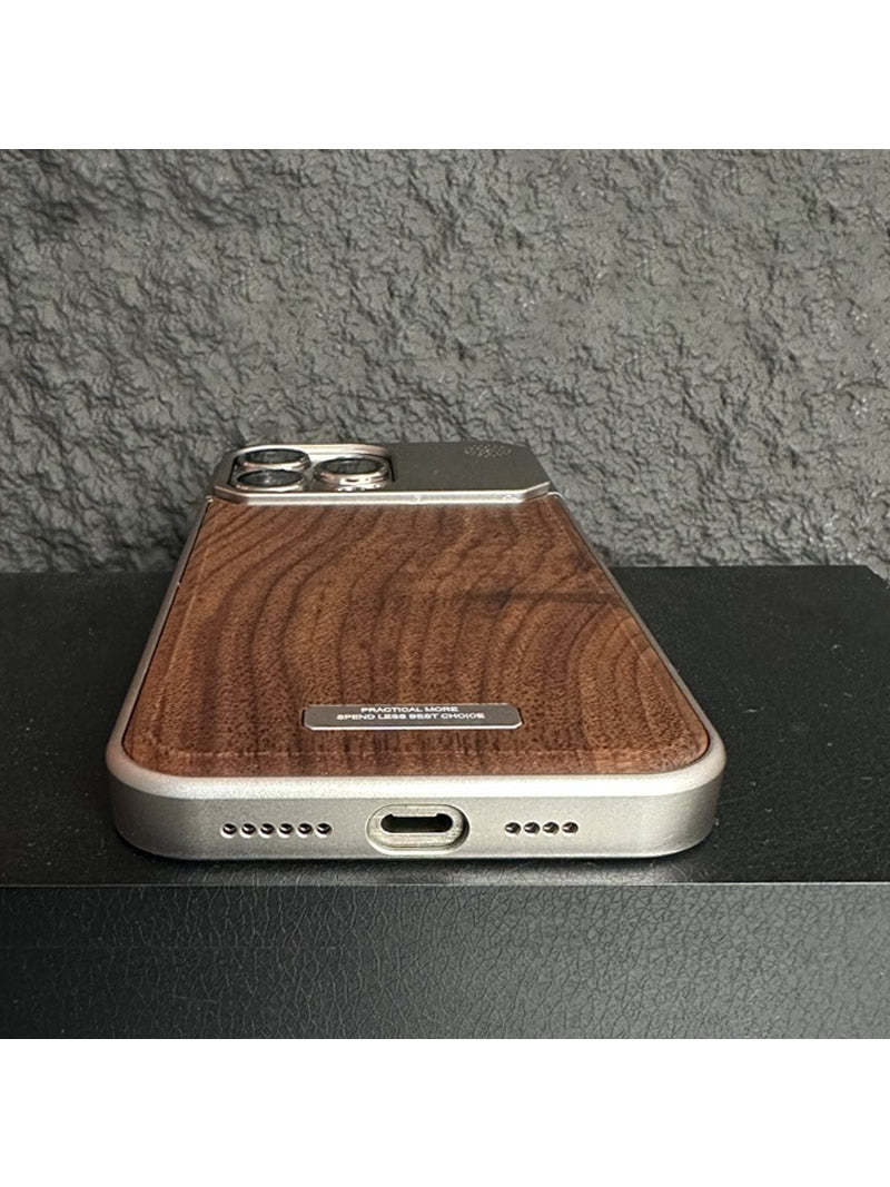 Wood And Metal Combination Iphone Case,Phone Cases