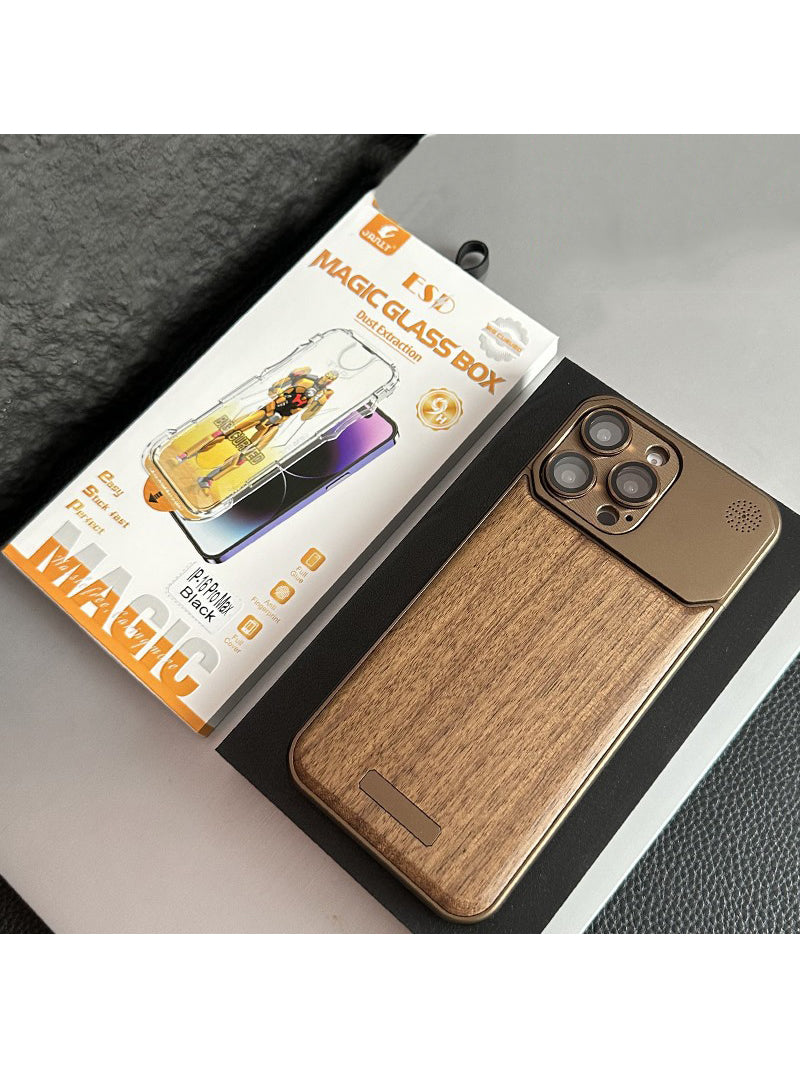 Wood And Metal Combination Iphone Case,Phone Cases