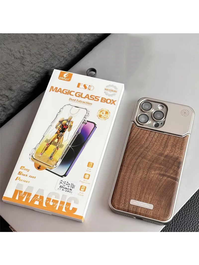 Wood And Metal Combination Iphone Case,Phone Cases