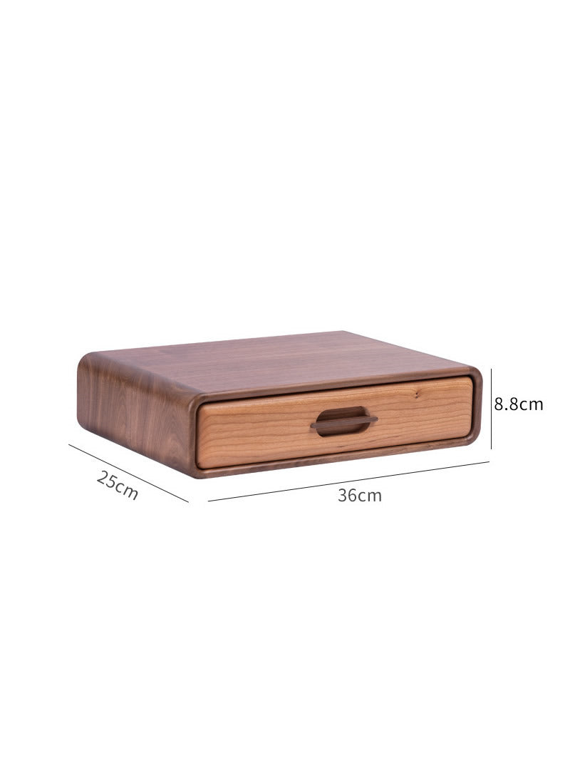 Wooden Drawer Storage Box For Office Desk,Organizer