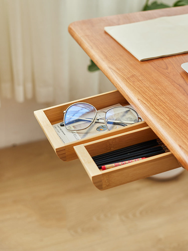 Wooden Hidden Drawer: Under-Desk Storage Solution for Small Items