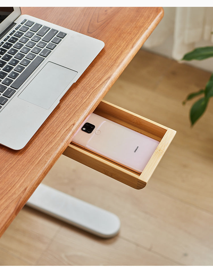 Wooden Hidden Drawer: Under-Desk Storage Solution for Small Items