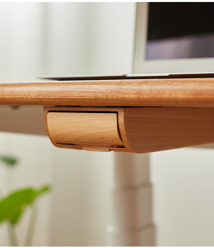 Wooden Hidden Drawer: Under-Desk Storage Solution for Small Items